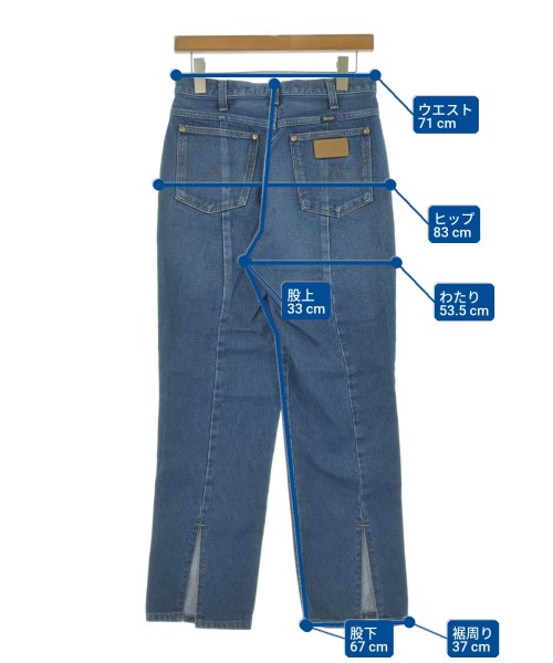 Wrangler（ラングラー）デニムパンツ 青 サイズ:M レディース/2200659431202