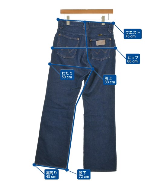 Wrangler（ラングラー）デニムパンツ 紺 サイズ:S メンズ/2200665462023