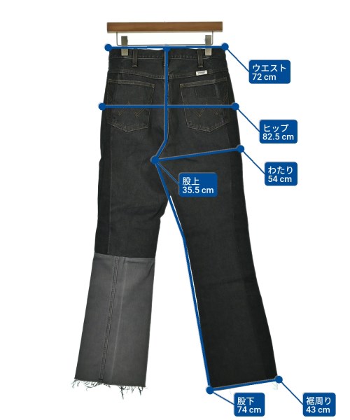 Wrangler（ラングラー）デニムパンツ 黒 サイズ:M レディース/2200666022011