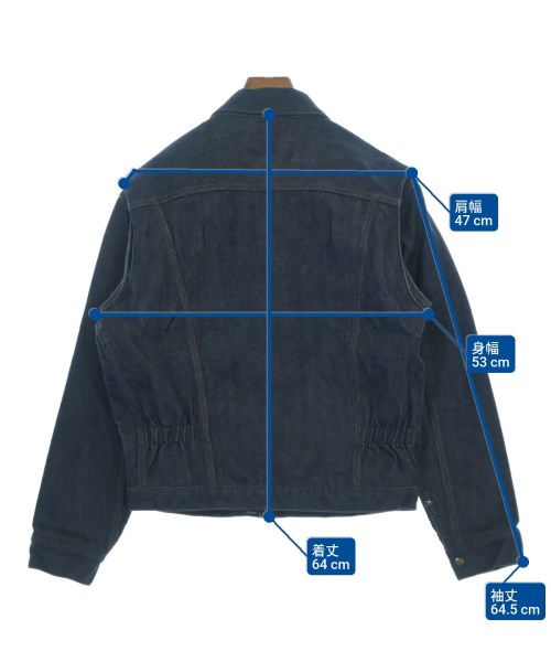 Wrangler（ラングラー）デニムジャケット 紺 サイズ:42(XS位) メンズ/2200670719013
