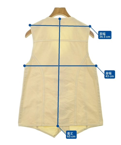 Wrangler（ラングラー）ベスト 白 サイズ:F レディース/2200664850029