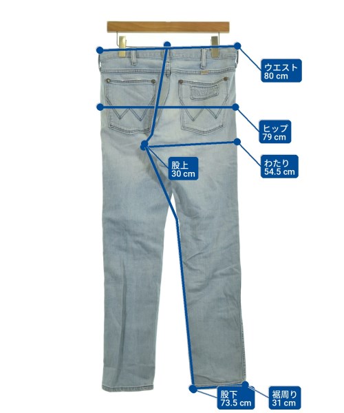 Wrangler（ラングラー）デニムパンツ 青 サイズ:28(S位) メンズ/2200732323110