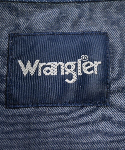 Wrangler（ラングラー）カジュアルシャツ 紺 サイズ:15 1/2(M位) メンズ/2200718899066