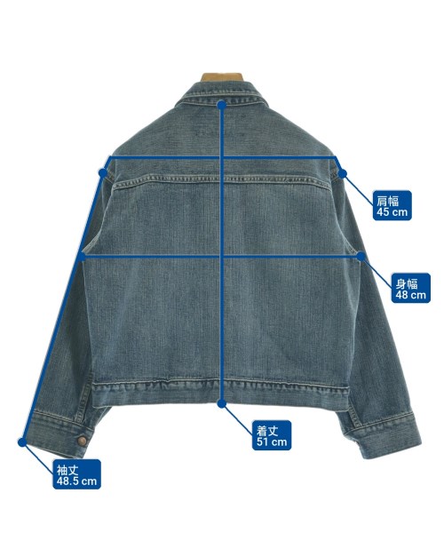 Wrangler（ラングラー）デニムジャケット 青 サイズ:XS レディース/2200723210108