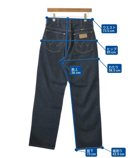 Wrangler（ラングラー）デニムパンツ 紺 サイズ:30(M位) メンズ/2200725504144