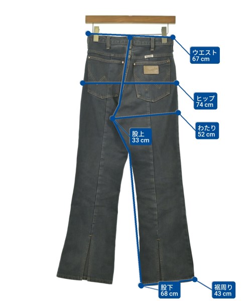 Wrangler（ラングラー）デニムパンツ 黒 サイズ:XS レディース/2200683618037