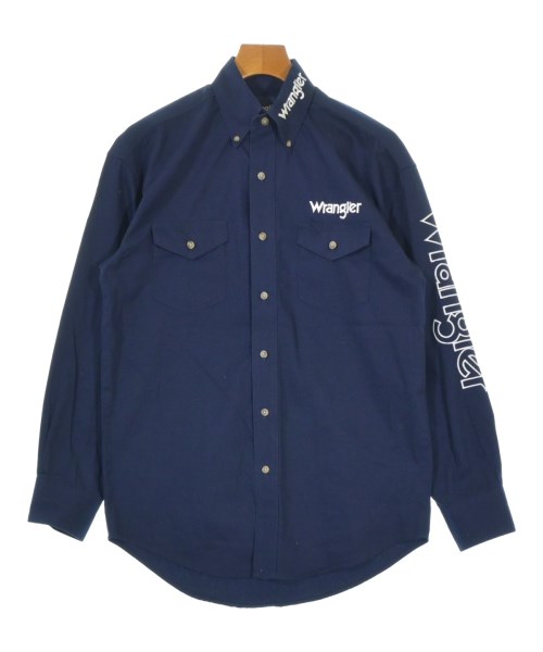 Wrangler(ラングラー)カジュアルシャツ 紺 サイズ:S/2200685771044