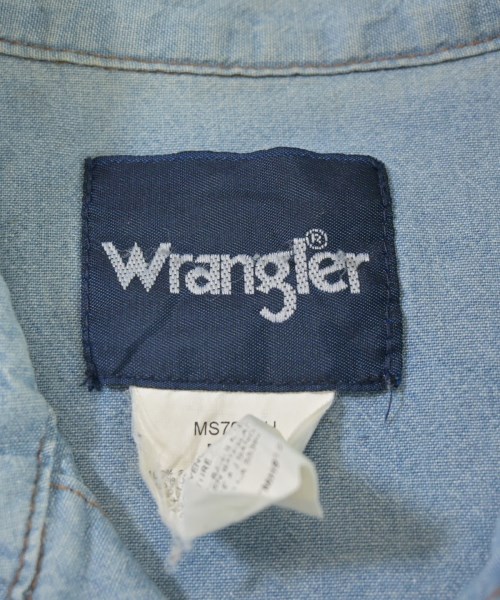 Wrangler（ラングラー）カジュアルシャツ 青 サイズ:M メンズ/2200685872031
