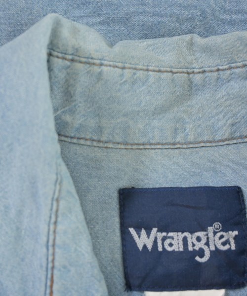 Wrangler（ラングラー）カジュアルシャツ 青 サイズ:M メンズ/2200685872031