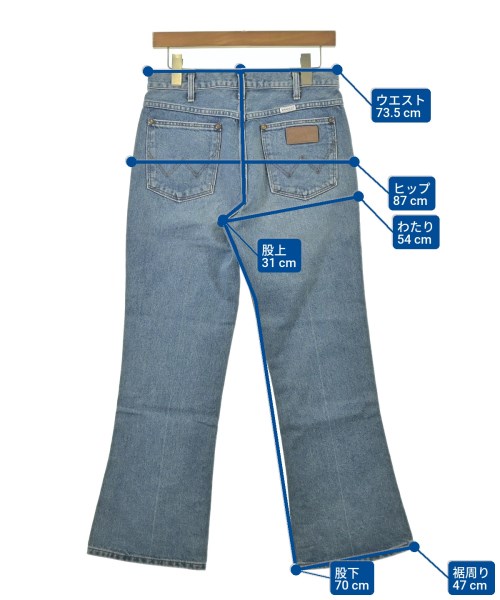 Wrangler（ラングラー）デニムパンツ 青 サイズ:M メンズ/2200685988145