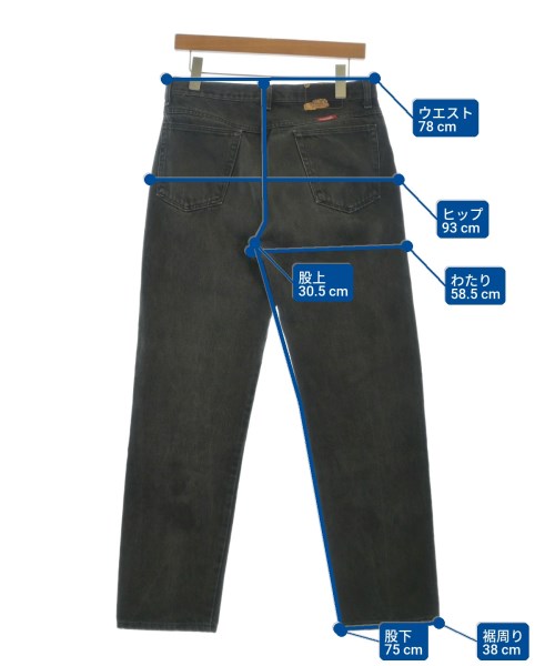 Wrangler（ラングラー）デニムパンツ グレー サイズ:32(L位) メンズ/2200681839090
