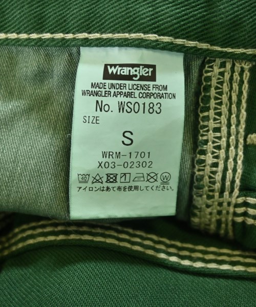 Wrangler（ラングラー）デニムパンツ 緑 サイズ:S レディース/2200687486038