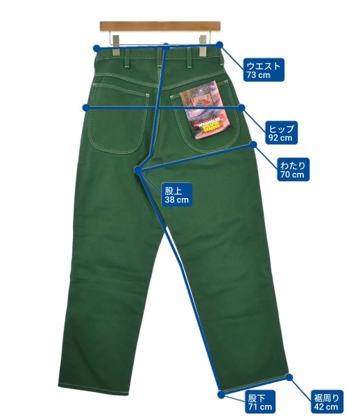 Wrangler（ラングラー）デニムパンツ 緑 サイズ:S レディース/2200687486038