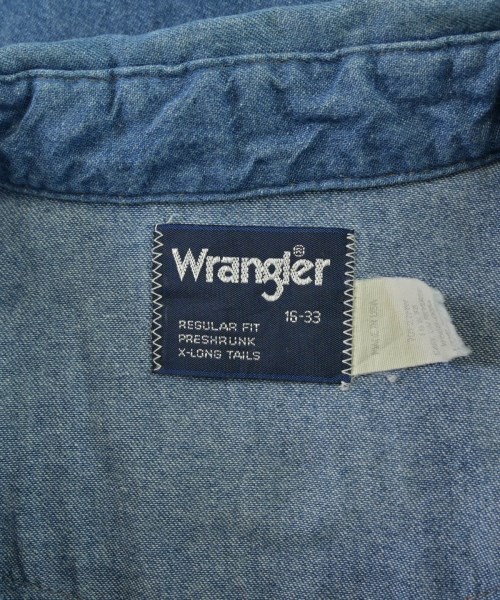 Wrangler（ラングラー）カジュアルシャツ 青 サイズ:16(L位) メンズ/2200688383077