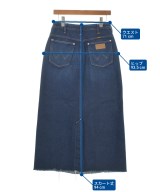 Wrangler（ラングラー）ロング・マキシ丈スカート 紺 サイズ:38(M位) レディース/2200686137016