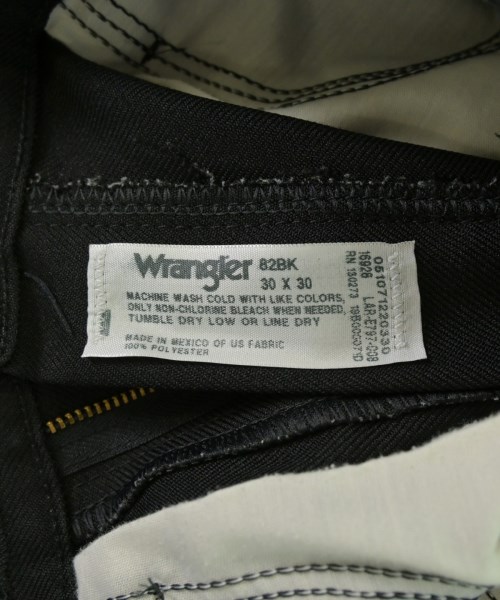 Wrangler（ラングラー）スラックス 黒 サイズ:30(M位) メンズ/2200691216140