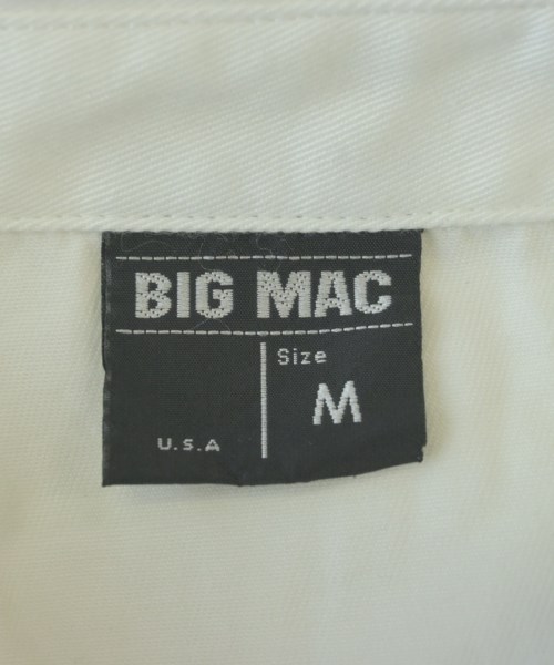BIG MAC（ビッグマック）カジュアルシャツ 白 サイズ:M メンズ/2200626042103