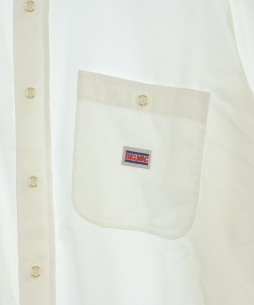 BIG MAC（ビッグマック）カジュアルシャツ 白 サイズ:M メンズ/2200626042103