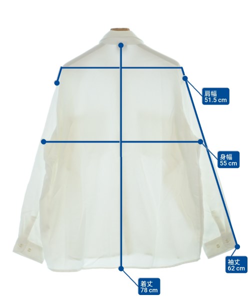 BIG MAC（ビッグマック）カジュアルシャツ 白 サイズ:M メンズ/2200626042103