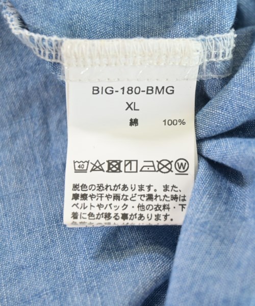 BIG MAC（ビッグマック）カジュアルシャツ 青 サイズ:XL メンズ/2200724415021