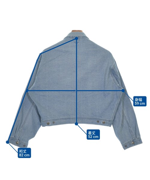 HERCULES（ヘラクレス）デニムジャケット 青 サイズ:M レディース/2200621335026