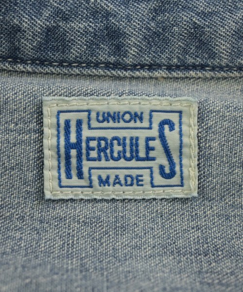 HERCULES（ヘラクレス）カジュアルシャツ 青 サイズ:38(M位) レディース/2200671693039