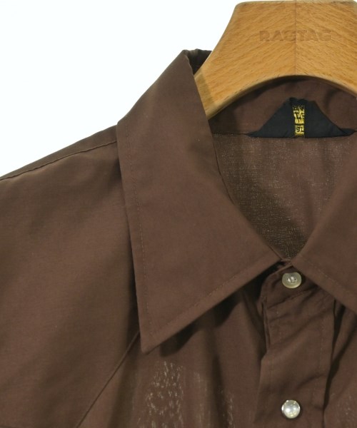 SEARS（シアーズ）カジュアルシャツ 茶 サイズ:17(XXL位) メンズ/2200658109041