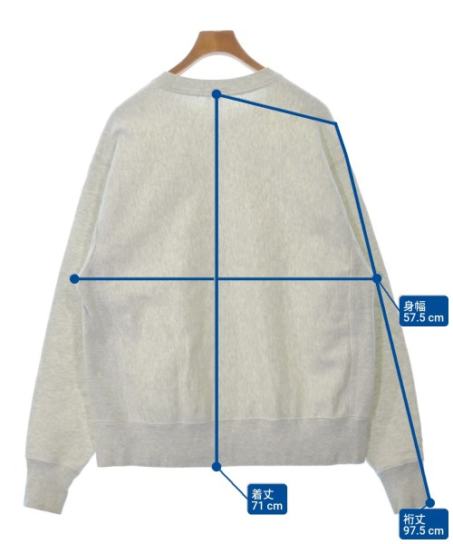 CHAMPION（チャンピオン）スウェット グレー サイズ:L メンズ/2200634823015