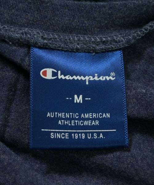 CHAMPION（チャンピオン）Tシャツ・カットソー 紺 サイズ:M レディース/2200621094039