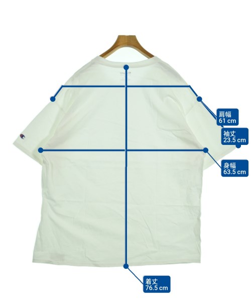 CHAMPION（チャンピオン）Tシャツ・カットソー 白 サイズ:3XL メンズ/2200621094060