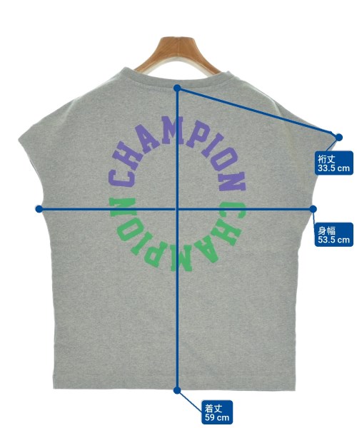 CHAMPION（チャンピオン）ノースリーブ グレー サイズ:M レディース/2200635095053