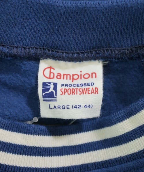 CHAMPION（チャンピオン）Tシャツ・カットソー 青 サイズ:L メンズ/2200632522385
