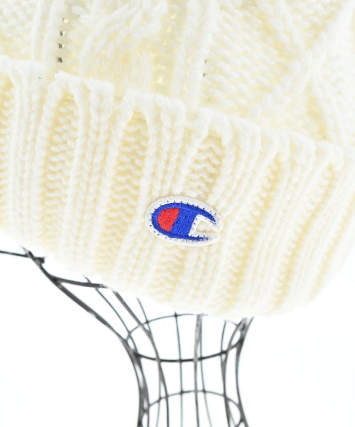 CHAMPION（チャンピオン）ニットキャップ・ビーニー 白 サイズ:- メンズ/2200621092189
