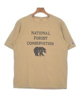 CHAMPION（チャンピオン）Tシャツ・カットソー ベージュ サイズ:L メンズ/2200621529487