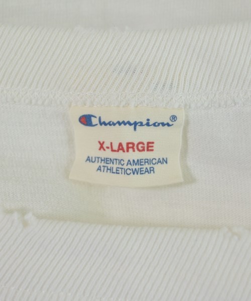 CHAMPION（チャンピオン）Tシャツ・カットソー 白 サイズ:XL メンズ/2200621529500