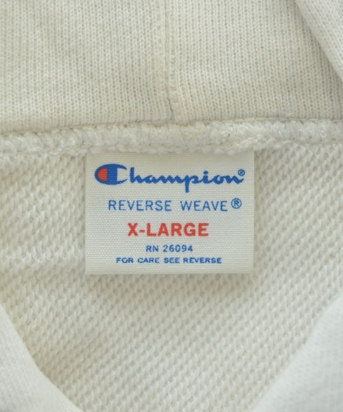 CHAMPION（チャンピオン）パーカー 白 サイズ:XL メンズ/2200637287036