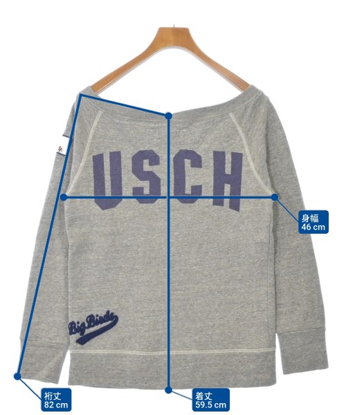 CHAMPION（チャンピオン）スウェット グレー サイズ:L レディース/2200637589031