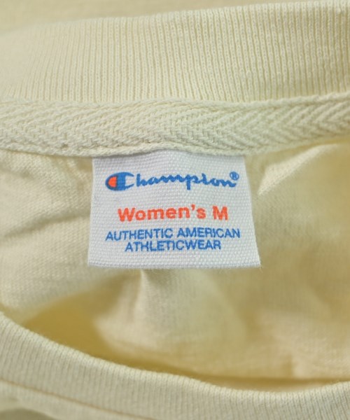 CHAMPION（チャンピオン）Tシャツ・カットソー 白 サイズ:M レディース/2200637813020