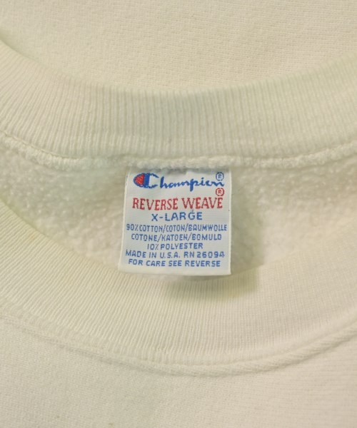 CHAMPION（チャンピオン）スウェット 白 サイズ:XL メンズ/2200637827027