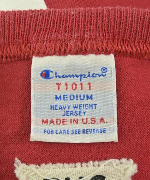 CHAMPION（チャンピオン）Tシャツ・カットソー 赤 サイズ:M メンズ/2200639136080
