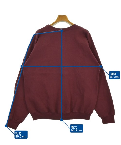 CHAMPION（チャンピオン）スウェット 赤 サイズ:L メンズ/2200639647012