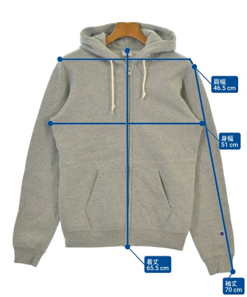 CHAMPION（チャンピオン）パーカー グレー サイズ:S メンズ/2200640538132