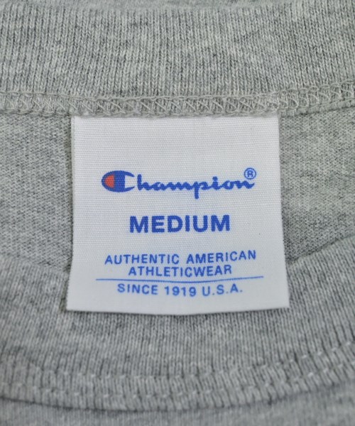 CHAMPION（チャンピオン）Tシャツ・カットソー グレー サイズ:M レディース/2200620798181