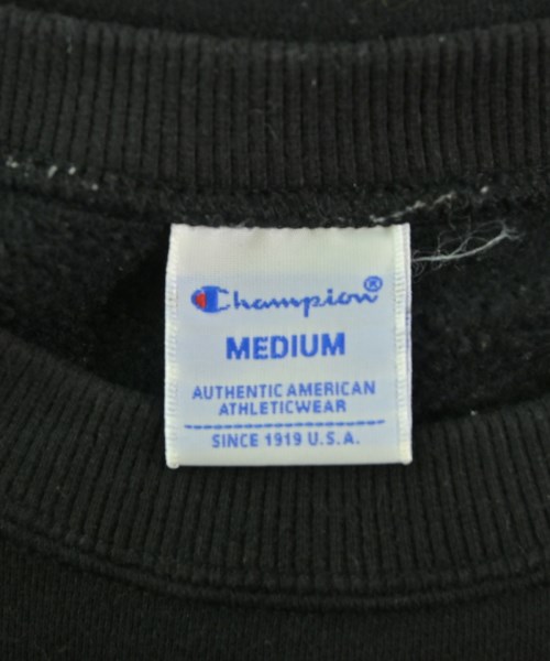 CHAMPION（チャンピオン）スウェット 黒 サイズ:M レディース/2200641070051