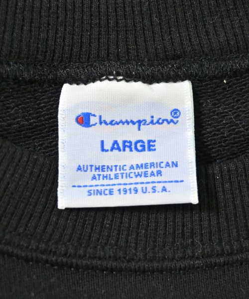 CHAMPION（チャンピオン）Tシャツ・カットソー 黒 サイズ:L レディース/2200634737077