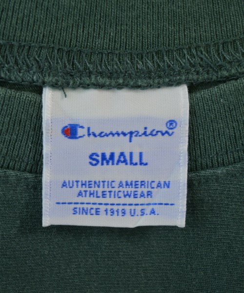 CHAMPION（チャンピオン）Tシャツ・カットソー 緑 サイズ:S メンズ/2200641549113
