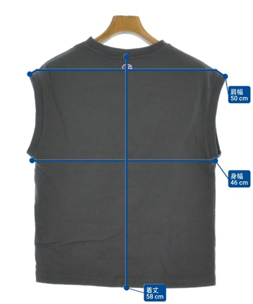 CHAMPION（チャンピオン）ノースリーブ グレー サイズ:L レディース/2200616431023