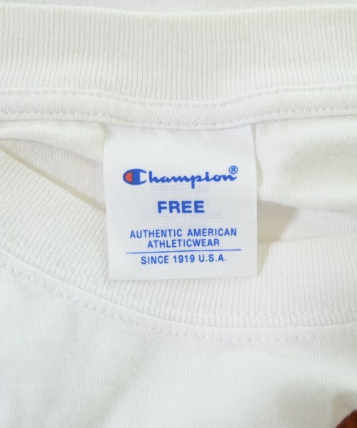CHAMPION（チャンピオン）Tシャツ・カットソー 白 サイズ:F レディース/2200626503086