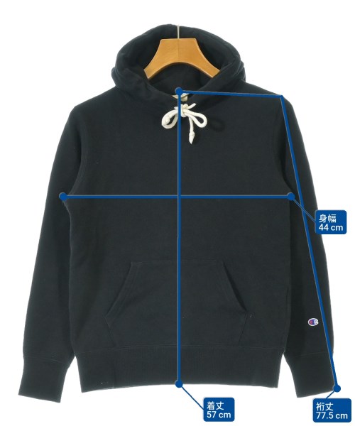 CHAMPION（チャンピオン）パーカー 黒 サイズ:S レディース/2200642486035