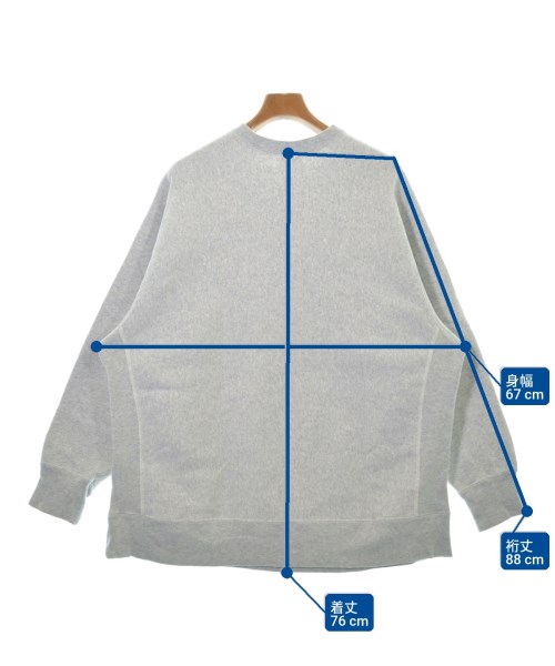 CHAMPION（チャンピオン）スウェット グレー サイズ:XL メンズ/2200643566040